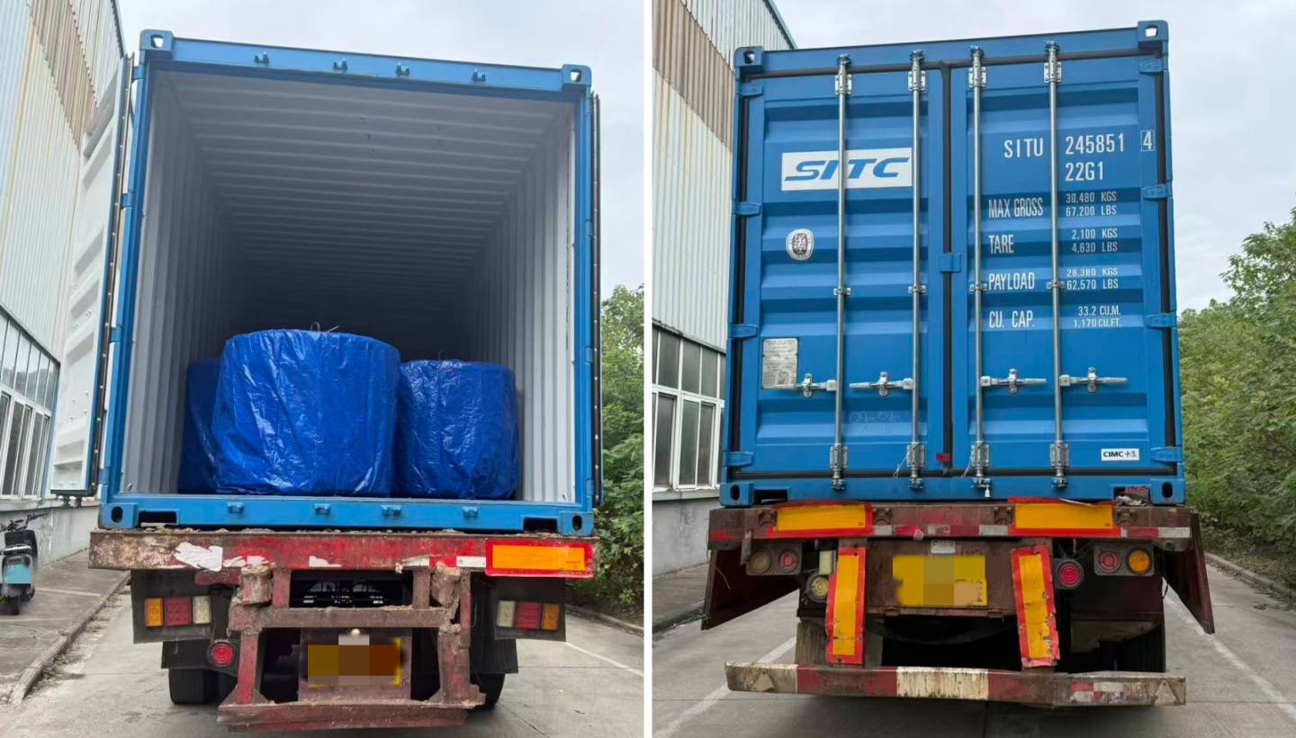 2025년 9월 21일 방글라데시로 660개 기차바퀴 선적