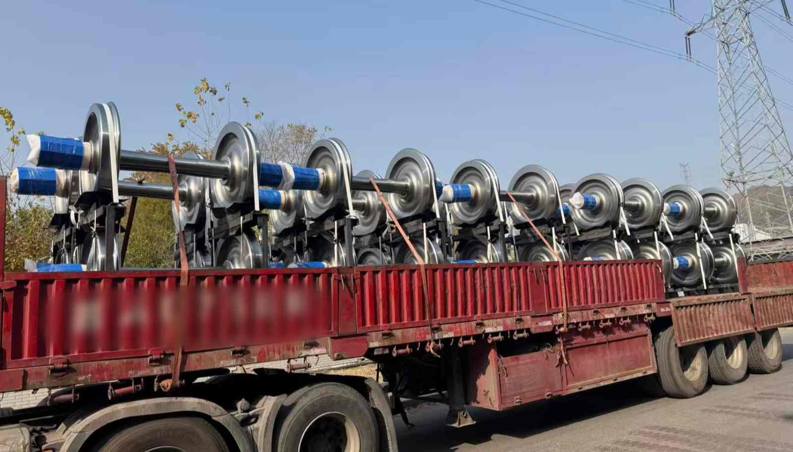 MTJ, STJ866A 휠셋 100세트를 모잠비크에 성공적으로 배송